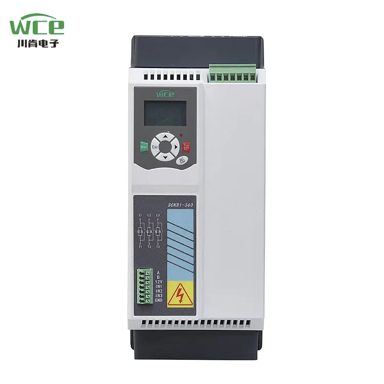 3 Fasa 220V 380V 690V 18.5kW 25HP Dibina di Bypass Starter Soft