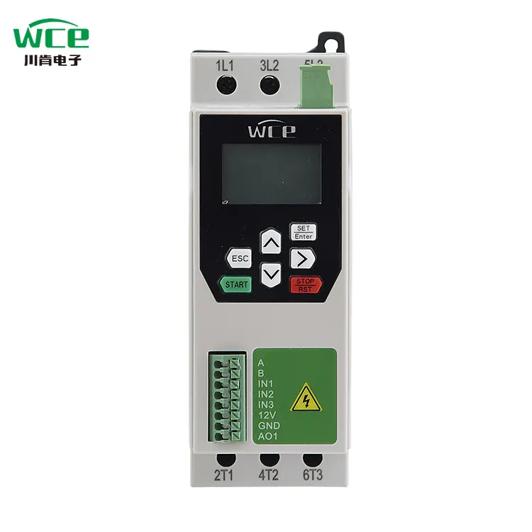 3 Fasa 380V Dibina di Bypass Starter Soft 1HP 0.75kW