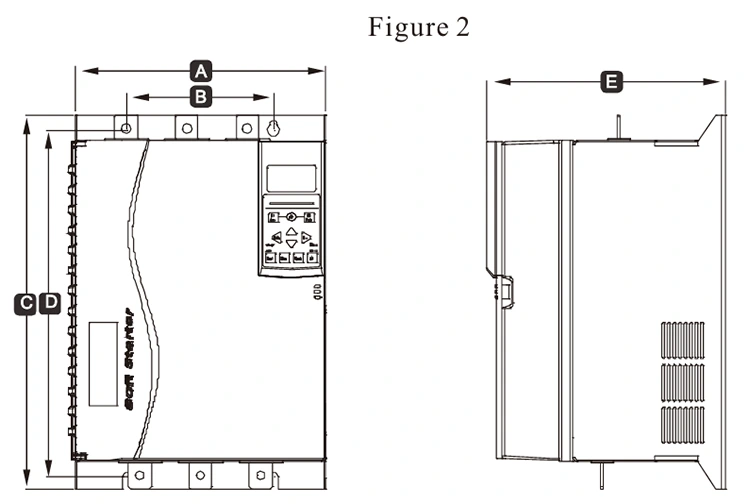 Three Phase Built in Bypass Soft Starter 400KW